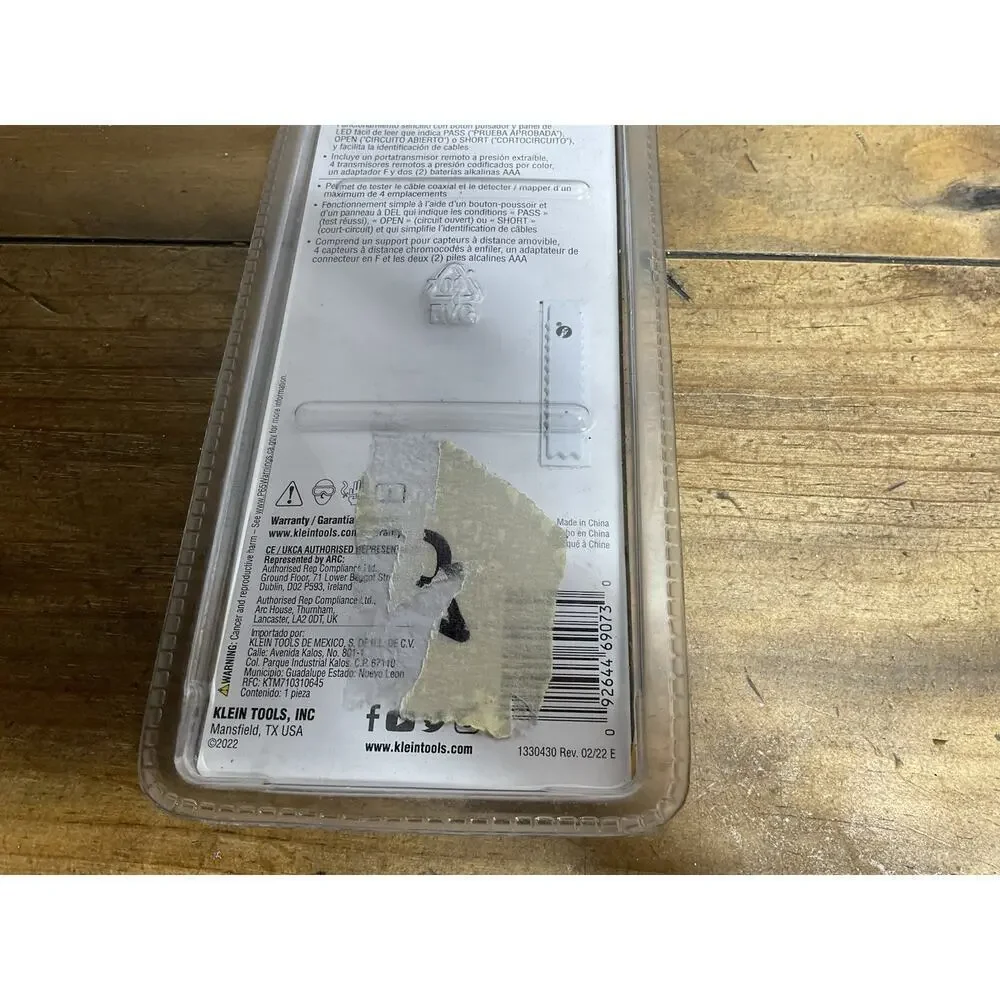 Klein Tools VDV512-101 Coax Explorer 2 Tester & Remote Kit